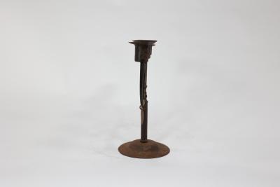 Hugo Berger Goberg Germany Hugo Berger Arts Crafts Five Branch Handmade Iron Candelabra