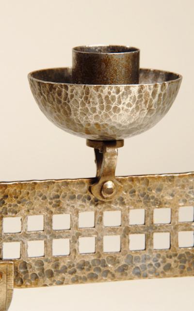 Hugo Borger A Pair of Art Nouveau Candlesticks attributed to Hugo Borger