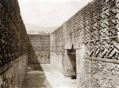 Hugo Brehme Ruinas de Mitla Ruins of Miltla Oaxaca