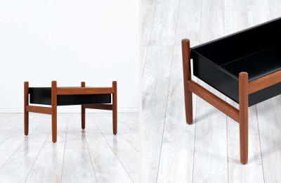 Hugo Frandsen Hugo Frandsen Floating Teak Planters for Sp ttrup Stolefabrik