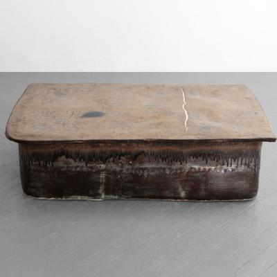Hun Chung Lee Hun Chung Lee Unique Glazed Ceramic Low Coffee Table 2021