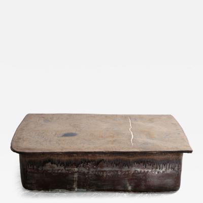 Hun Chung Lee Hun Chung Lee Unique Glazed Ceramic Low Coffee Table 2021