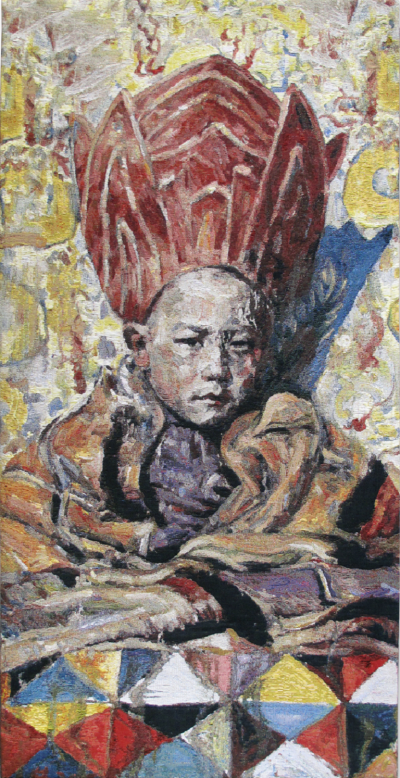 Hung Liu Little Lama 2009