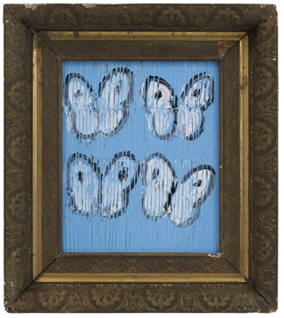 Hunt Slonem 4 Cabbage Butterflies