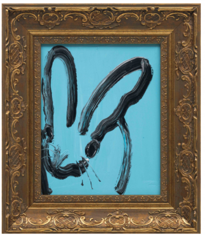 Hunt Slonem Blue Bunny