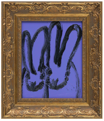 Hunt Slonem Double Bunny