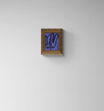 Hunt Slonem Double Bunny