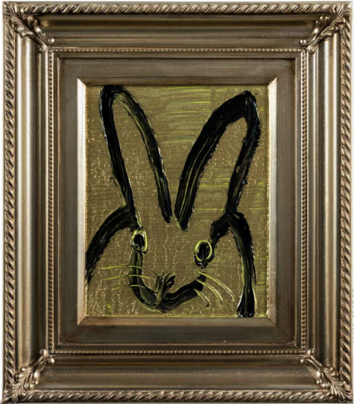 Hunt Slonem Gold Bunny