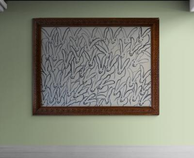 Hunt Slonem Hutch Series 9