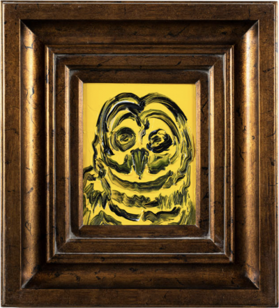 Hunt Slonem Owl in Tree