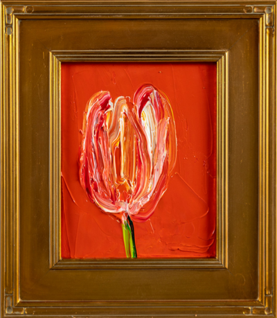 Hunt Slonem Red Tulip SH1547 2023