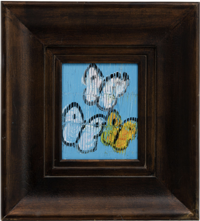 Hunt Slonem Three fly