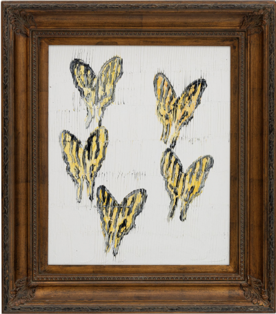 Hunt Slonem Tiger swallow tails