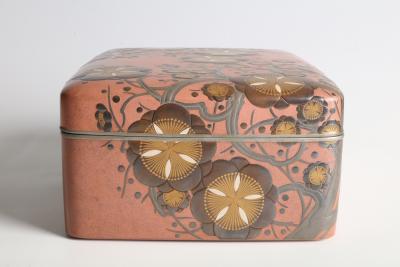 Hy kei and Jitaku Takamura Accessory Box with Prunus Blossom Design T 4891 