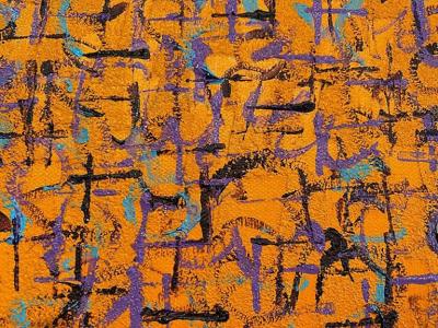 Hyunae Kang Hyun Ae Kang Am Modern Abstract Mixed Media Canvas Painting Pray 5 Trilogy Hyunae Kang