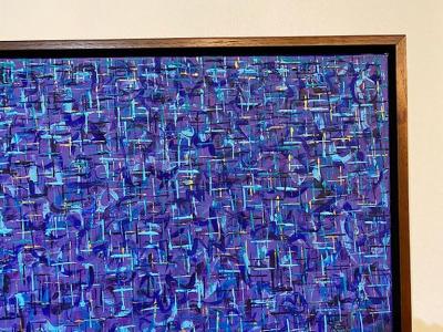 Hyunae Kang Hyun Ae Kang American Modern Abstract Mixed Media on Canvas Pray 3 2 Hyunae Kang