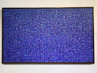 Hyunae Kang Hyun Ae Kang American Modern Abstract Mixed Media on Canvas Pray 3 2 Hyunae Kang