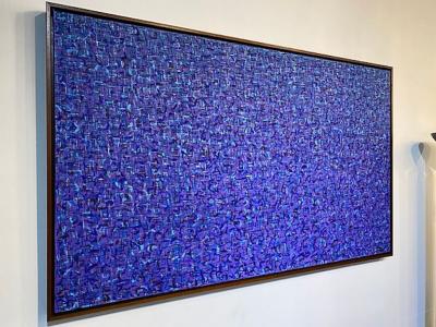 Hyunae Kang Hyun Ae Kang American Modern Abstract Mixed Media on Canvas Pray 3 2 Hyunae Kang