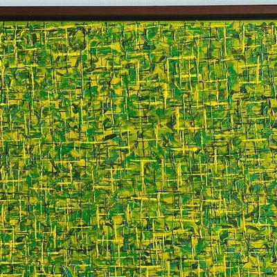 Hyunae Kang Hyun Ae Kang Modern Abstract Mixed Media on Canvas Painting Pray 0719 Hyunae Kang