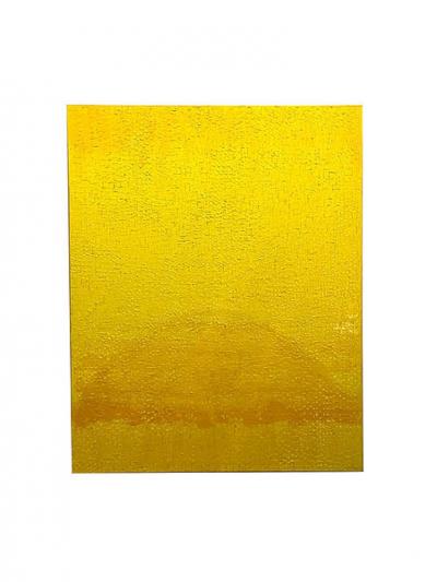 Hyunae Kang Hyun Ae Kang Modern Abstract Mixed Media on Canvas Painting Sunrise Hyunae Kang