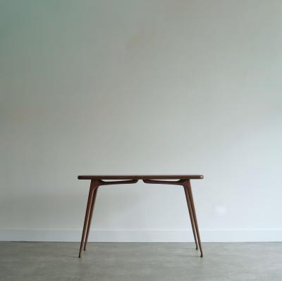 ICO Console Table in Dark Walnut