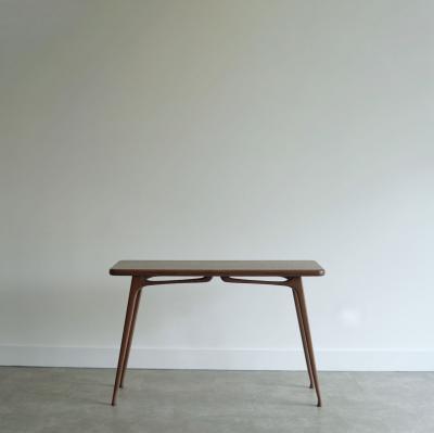 ICO Console Table in Dark Walnut