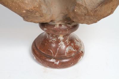 IMPORTANT TERRACOTTA BUST OF MADAME DU BARRY