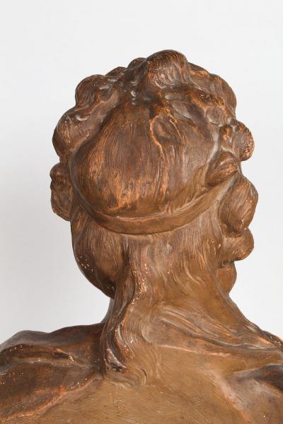 IMPORTANT TERRACOTTA BUST OF MADAME DU BARRY