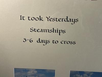 INTERESTING STEAMSHIP TRIBUTE ART