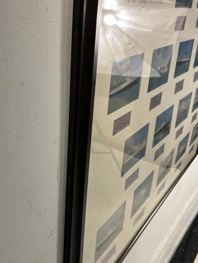 INTERESTING STEAMSHIP TRIBUTE ART