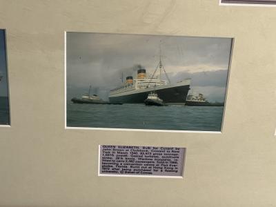 INTERESTING STEAMSHIP TRIBUTE ART