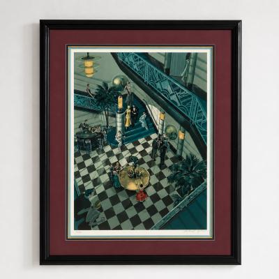INTERMISSION Serigraph Limited Edition 36 300 by Michael Young 