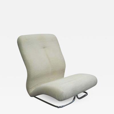 IPE Bologna Rare Pair of Italian Mid Century Modern Space Age Lounge Chairs by IPE