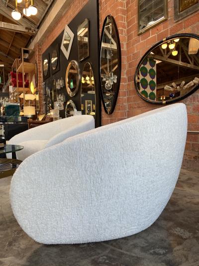 IPE Bologna Wonderful Pair of 2 Italian Armchairs by IPE Cavalli