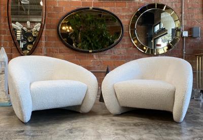 IPE Bologna Wonderful Pair of 2 Italian Armchairs by IPE Cavalli