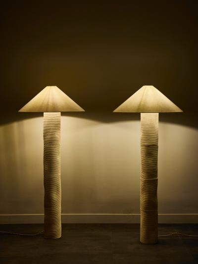 ISIA Ceramic Floor Lamps by Marie Fekroun