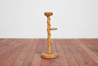 ITALIAN BAMBOO CATCHALL PLANT STAND