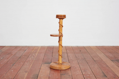 ITALIAN BAMBOO CATCHALL PLANT STAND