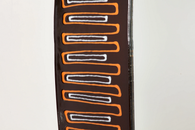 ITALIAN ENAMEL MIRROR