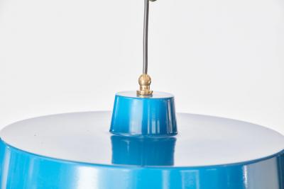 ITALIAN ENAMELED COUNTERBALANCE PENDANT