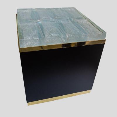 ITALIAN MID CENTURY STYLE ILLUMINATING COFFEE TABLE