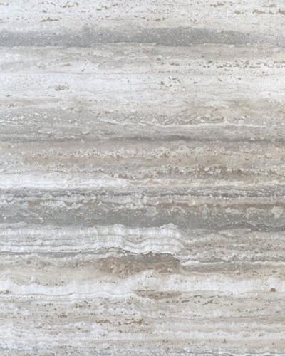 ITALIAN ROUND TRAVERTINE MARBLE DINING TABLE