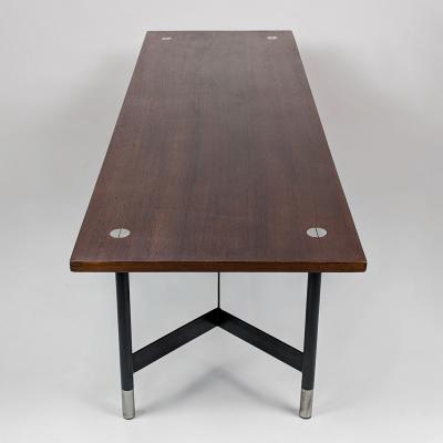ITALIAN TEAK BENCH TABLE 1970 