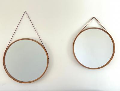 ITALIAN TEAK MIRROR
