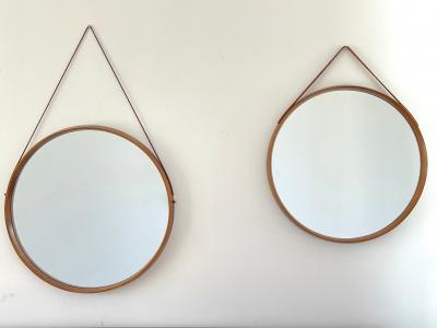 ITALIAN TEAK MIRROR