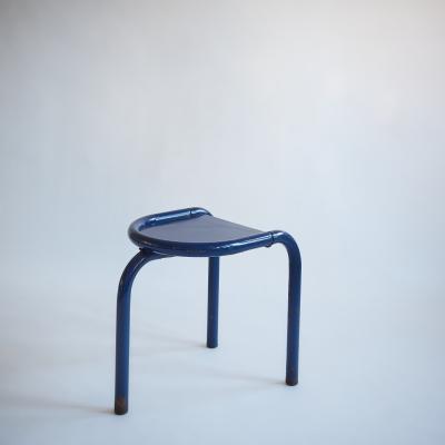 ITALIAN TUBULAR STEEL STOOL