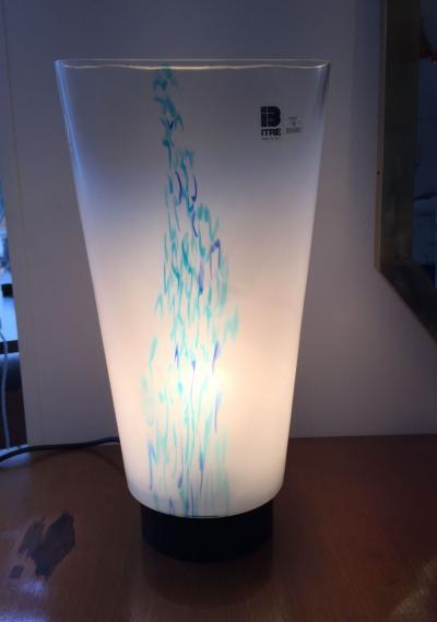 ITRE 1970s Table Lamp by ITRE Murano Glass