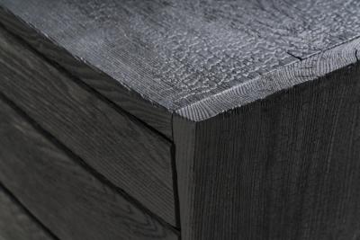 Ian Spencer Ian Spencer Charred Curved Front Dresser UK