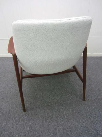 Ib Kofod Larsen Amazing Danish Modern Ib Kofod Larson Style Teak Lounge Chair