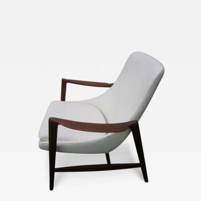 Ib Kofod Larsen Amazing Danish Modern Ib Kofod Larson Style Teak Lounge Chair